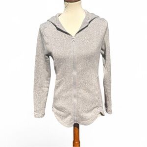 Eddie Bauer Gray Zip-Up Hoodie Size S